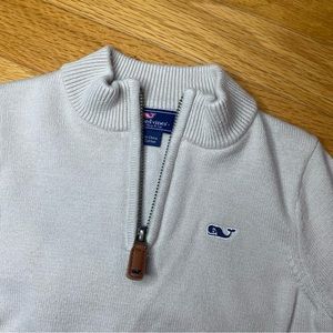 Vineyard Vines Toddler Boys Quarter Zip sweater